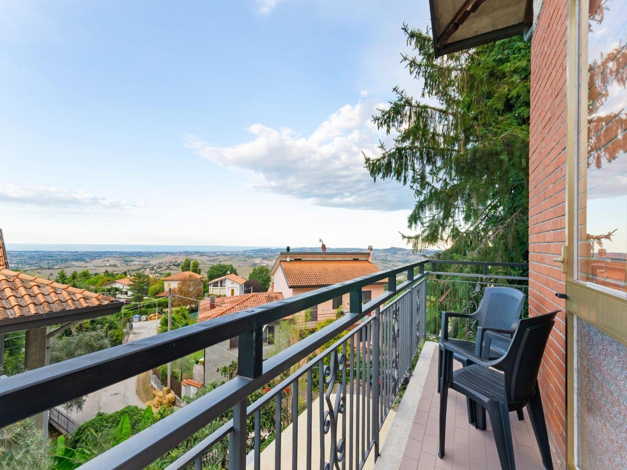 Pleasant Apartment With Courtyard Saludecio Exteriér fotografie